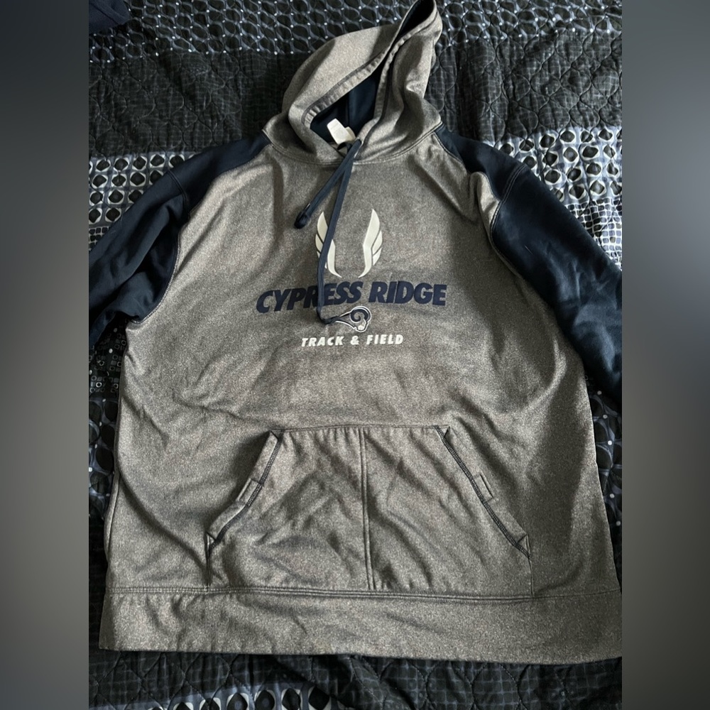 Cypress ridge high school hoodie size large track and field used